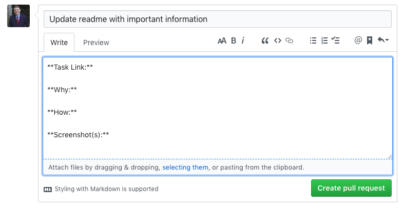 github pull request meaning