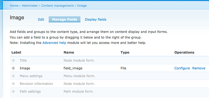 Image node fields