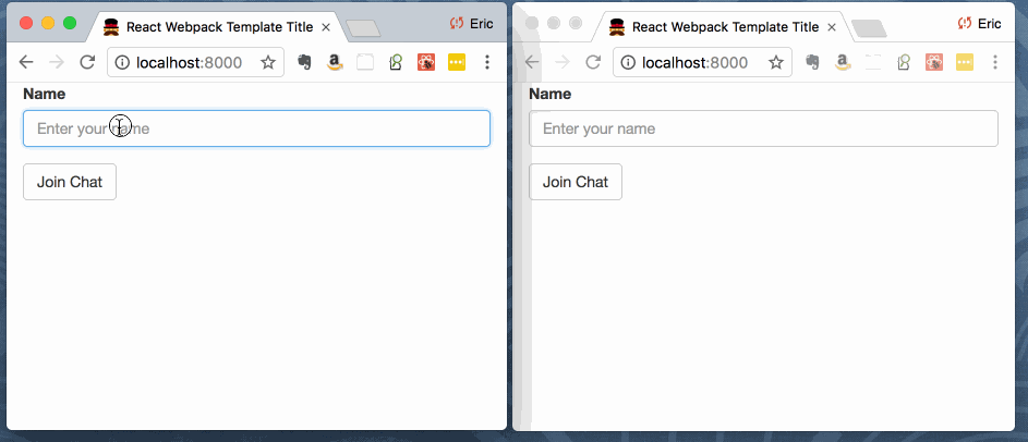 ReactJS Socket.IO Chat